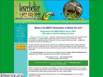 toseebelize.com