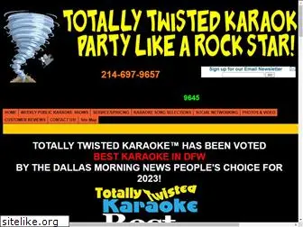 totallytwistedkaraoke.com