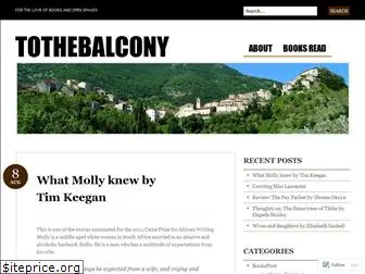 www.tothebalcony.wordpress.com