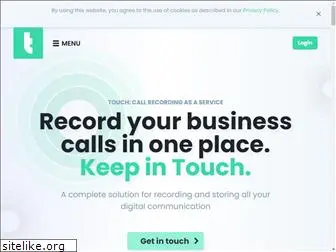 touchcallrecording.com