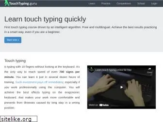 touchtyping.guru