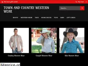 townandcountrywesternwear.com