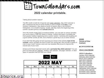 towncalendars.com