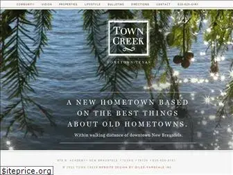 towncreektexas.com