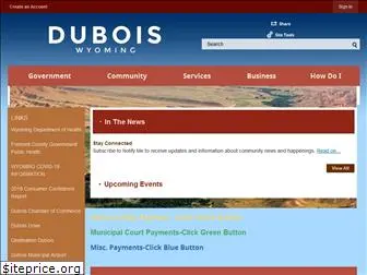 townofdubois.org