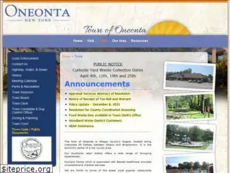 townofoneonta.org