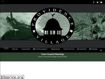 townofprovidencevillage.com