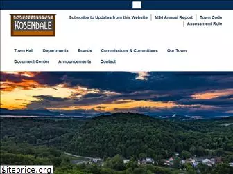 townofrosendale.com