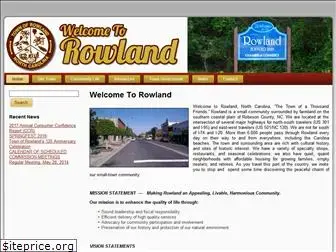 townofrowland.com