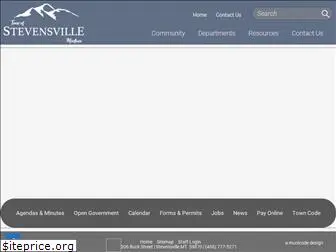 townofstevensville.com