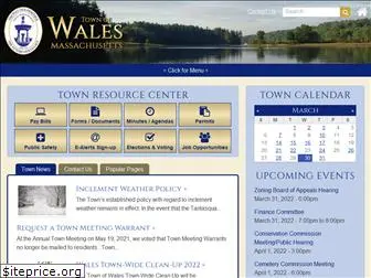 townofwales.net