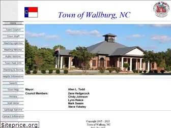 townofwallburg.com