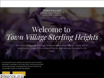 townvillagesterlingheights.com