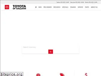 toyotagallatin.com