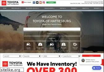 toyotahattiesburg.com