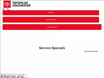 toyotaofcolchester.com