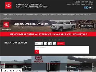 toyotaofgreensburg.com