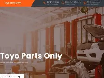 toyotapartsonly.com