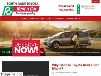 toyotarentacarmiami.com