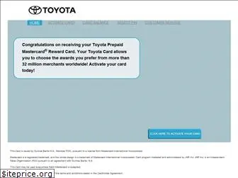 toyotarewardcard.com