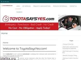 toyotasaysyes.com
