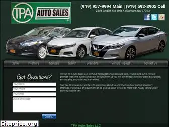 tpaautosales.com