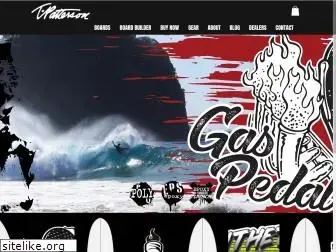 tpattersonsurfboards.com