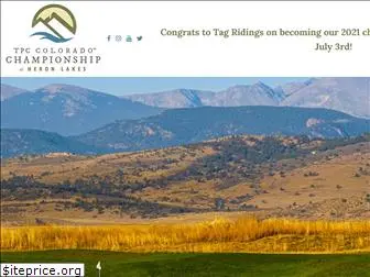 tpccoloradochampionship.com