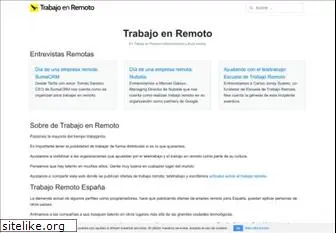 trabajoenremoto.com