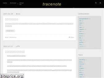 tracenote.com