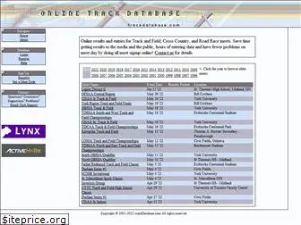 trackdatabase.com
