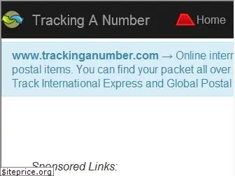 trackinganumber.com