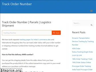 trackordernumber.com