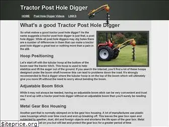 tractorpostholedigger.com