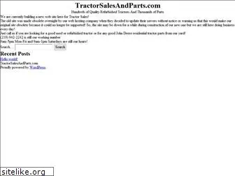 tractorsalesandparts.com