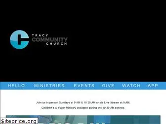 tracycommunitychurch.com