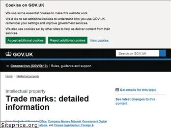 trademarks.ipo.gov.uk