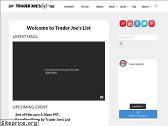 traderjoeslist.com