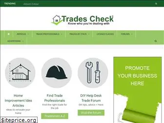 tradescheck.com.au