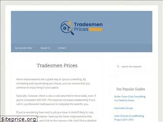 tradesmenprices.co.uk