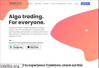 tradetron.tech