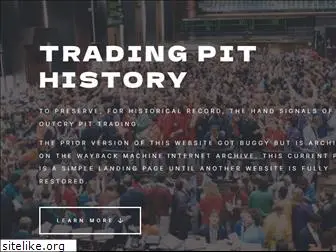 tradingpithistory.com