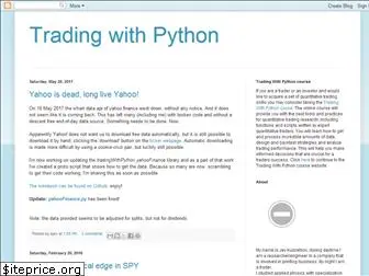 tradingwithpython.blogspot.com