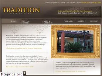 traditionpartyhall.com