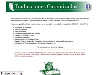 traduccionesgarantizadas.com