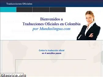 traduccionesoficialesencolombia.com