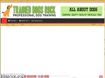 traineddogsrock.com