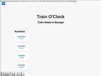 trainoclock.com