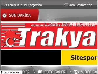 trakyagazetesi.com.tr