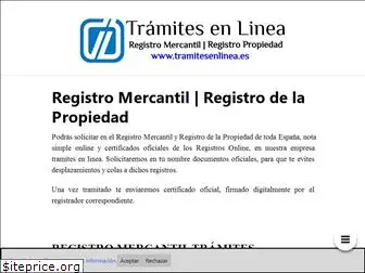 tramitesenlinea.es